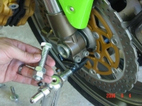 Motorcycle Axle Removal Tool