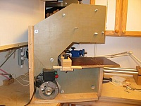 Wooden 3-Wheel Bandsaw