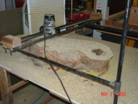 Router Planing Sled