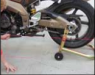 Motorcycle Wheel Alignment Method