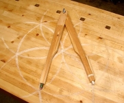 Chalkboard Compass
