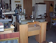 Wooden Lathe Stand