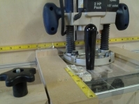 Wall-Mounted Router Jig