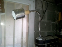 Tin Can Magnetic Lamp
