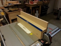 Auxiliary Table Saw Fence