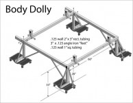 Adjustable Body Dolly
